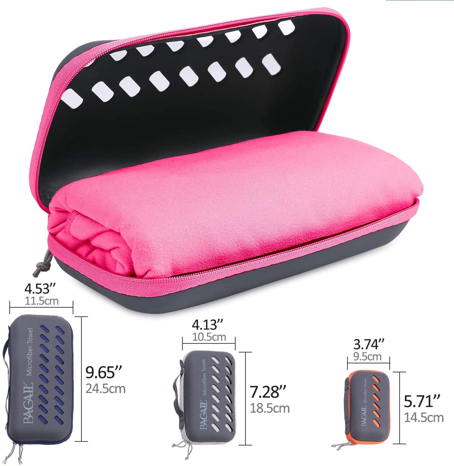 Nano Chaotic Pattern Quick-drying Sports Towel Large Size Outdoor Fitness