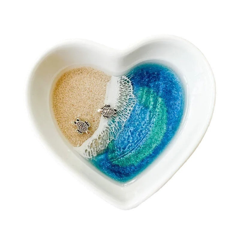 Handmade Marine Bowl Artwork Ornaments