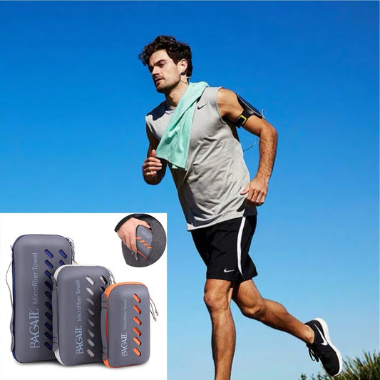 Nano Chaotic Pattern Quick-drying Sports Towel Large Size Outdoor Fitness