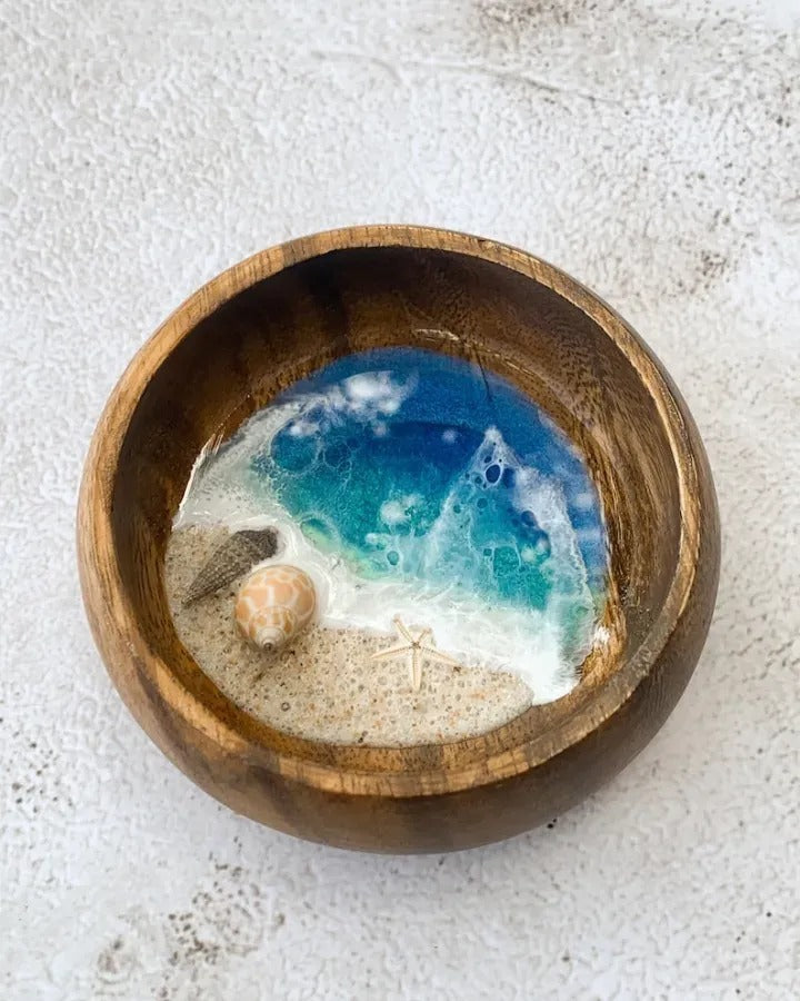Handmade Marine Bowl Artwork Ornaments